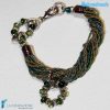 Bracciale Lux Conteria in vetro di Murano - La Fondazione snc - BRAC0004