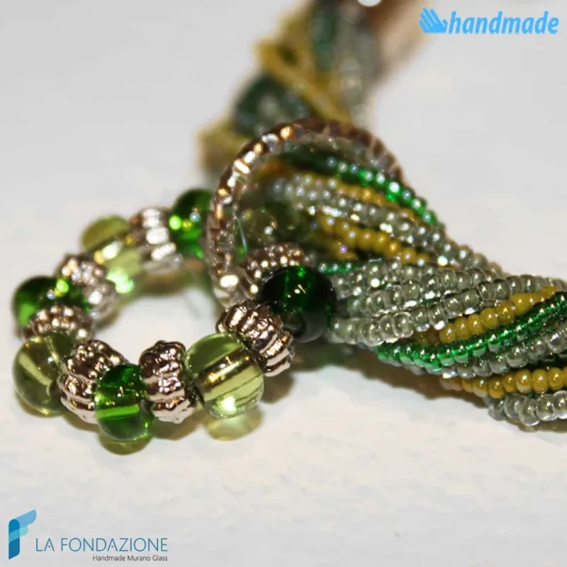 Bracciale Lux Conteria in vetro di Murano - La Fondazione snc - BRAC0004