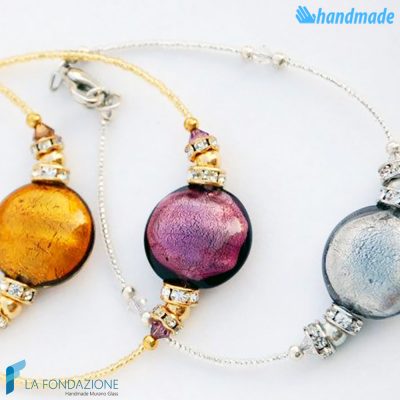 Schissa Rigid Bracelet handmade Murano glass - La Fondazione snc - BRAC0014