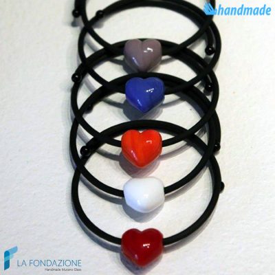 Little Cupid Bracelet handmade Murano glass - La Fondazione snc - BRAC0027