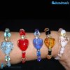 Bracciale Valentino Blu in vetro di Murano - La Fondazione snc - BRAC0029