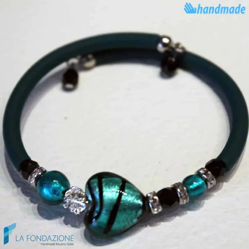 Bracciale Cupido in vetro di Murano - La Fondazione snc - BRAC0031