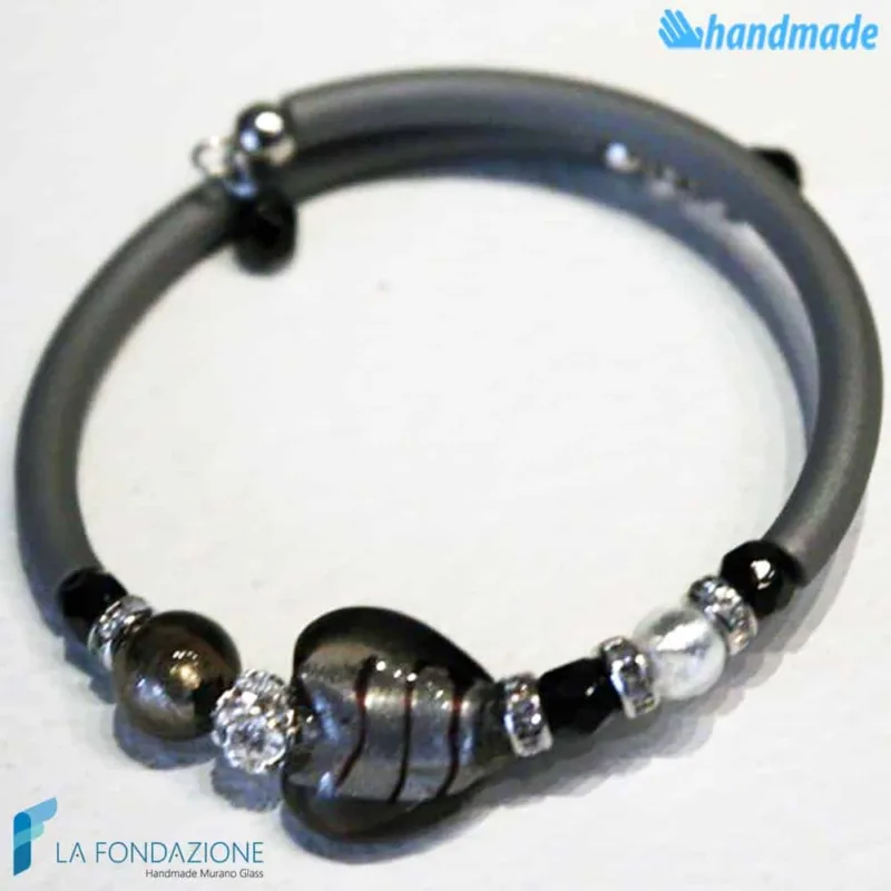 Bracciale Cupido in vetro di Murano - La Fondazione snc - BRAC0031