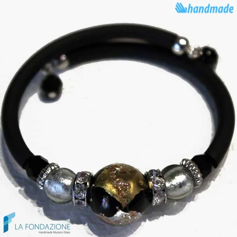 Bracciale Perla in vetro di Murano - La Fondazione snc - BRAC0033