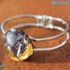 Bracciale Pavone Giallo in vetro di Murano - La Fondazione snc - BRAC0034