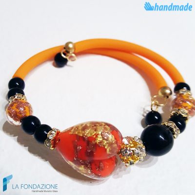 KTM Passion bracelet in Murano glass - La Fondazione snc - BRAC0039