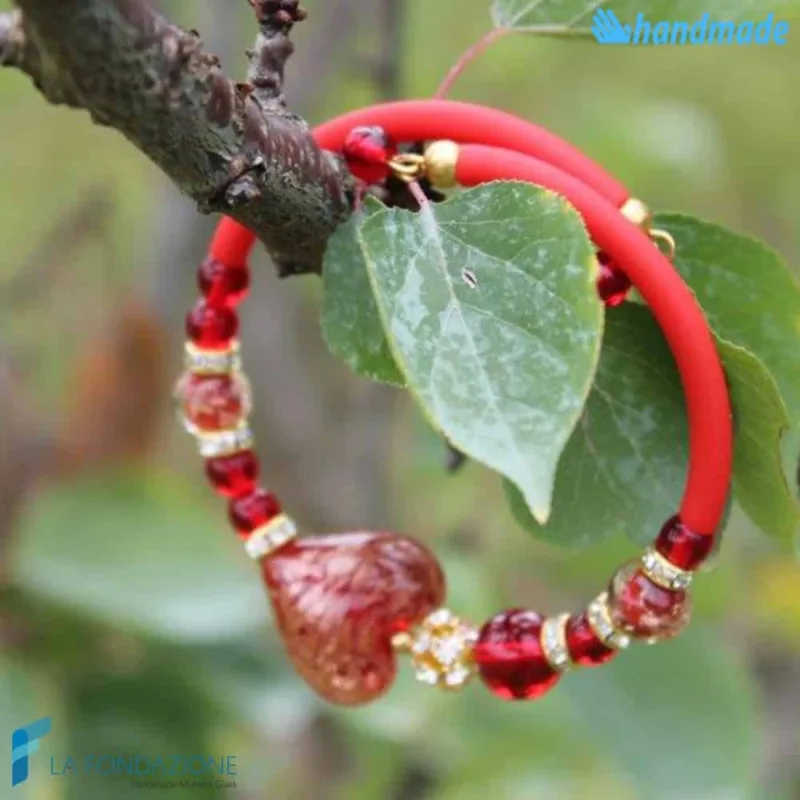 Valentino Rosso – Bracciale in vetro di Murano - BRAC0042