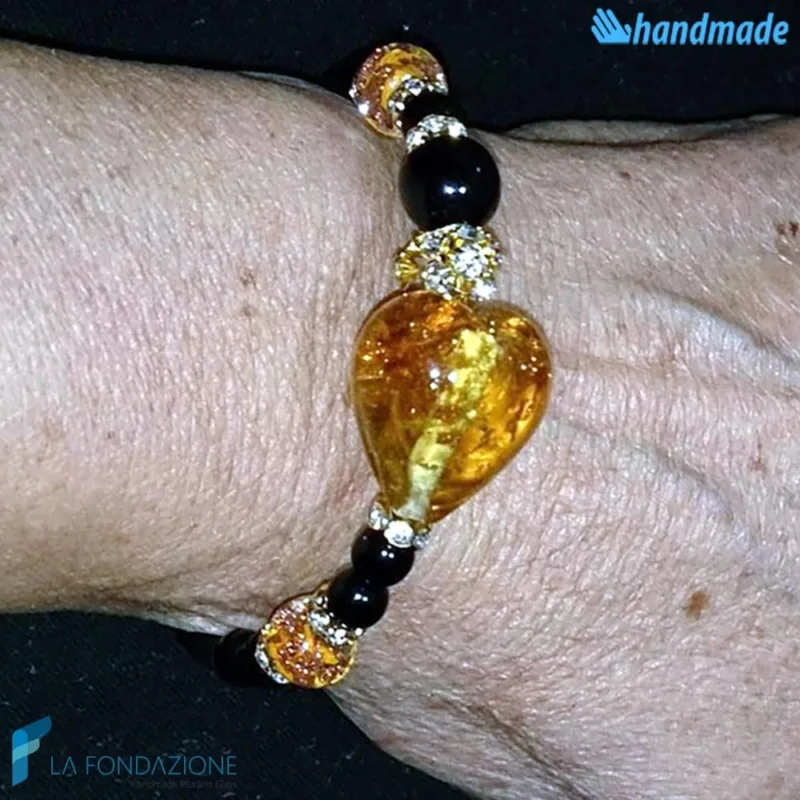 Valentino Amber Bracelet | BRAC0047 | La Fondazione snc, view 2