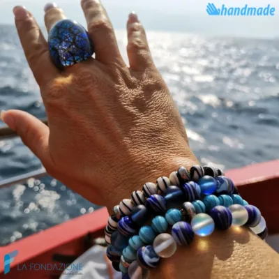 Zanzibar opal bracelet | BRAC0060 | La Fondazione snc, view 2