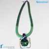 Collana Rete Acquario in vetro di Murano - COLL0024