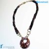 Peacock Pearl Necklace | COLL0025 | La Fondazione snc, view 4