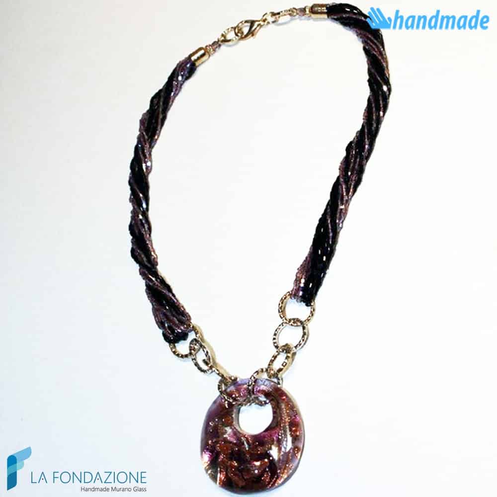 Peacock Pearl Necklace | COLL0025 | La Fondazione snc, view 4