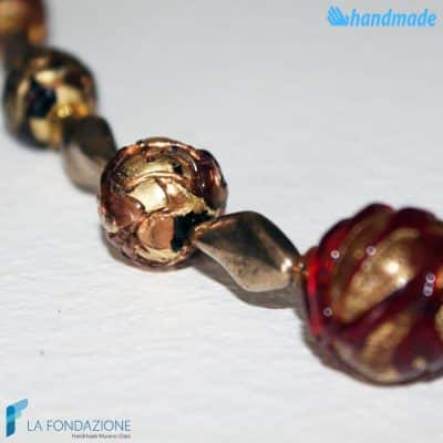 Collana Vetrata Campiello in vetro di Murano - COLL0029