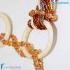 Boop Caramel Necklace | COLL0039 | La Fondazione snc, view 2