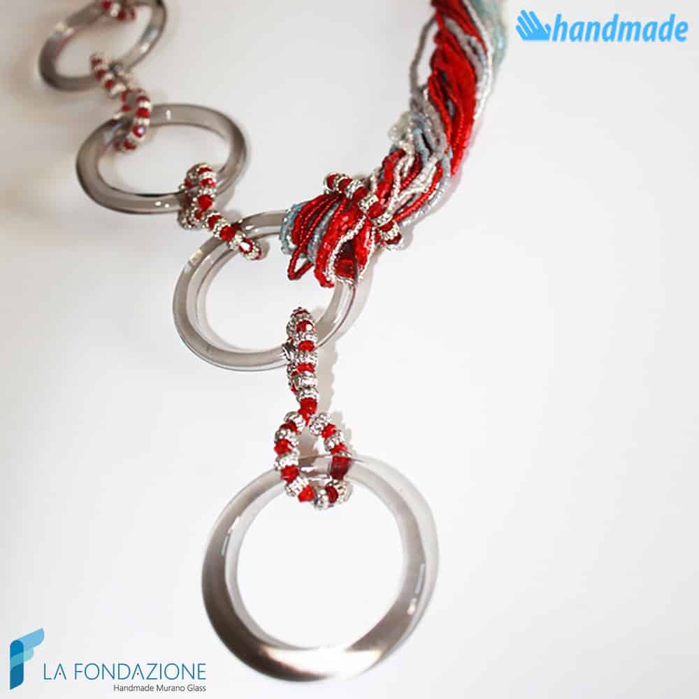 Necklace Boop Magic made in Murano glass - COLL0043