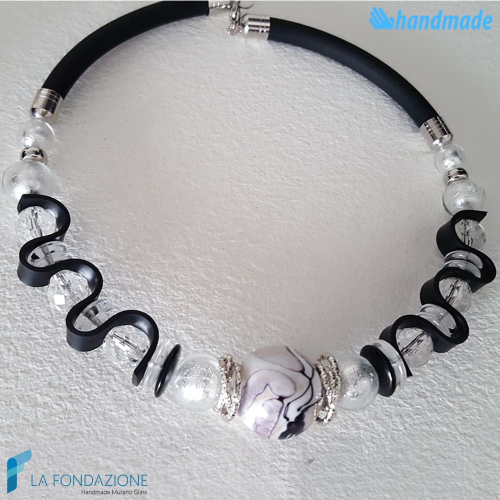 Dolcevita Collar Necklace | COLL0072 | La Fondazione snc, view 8