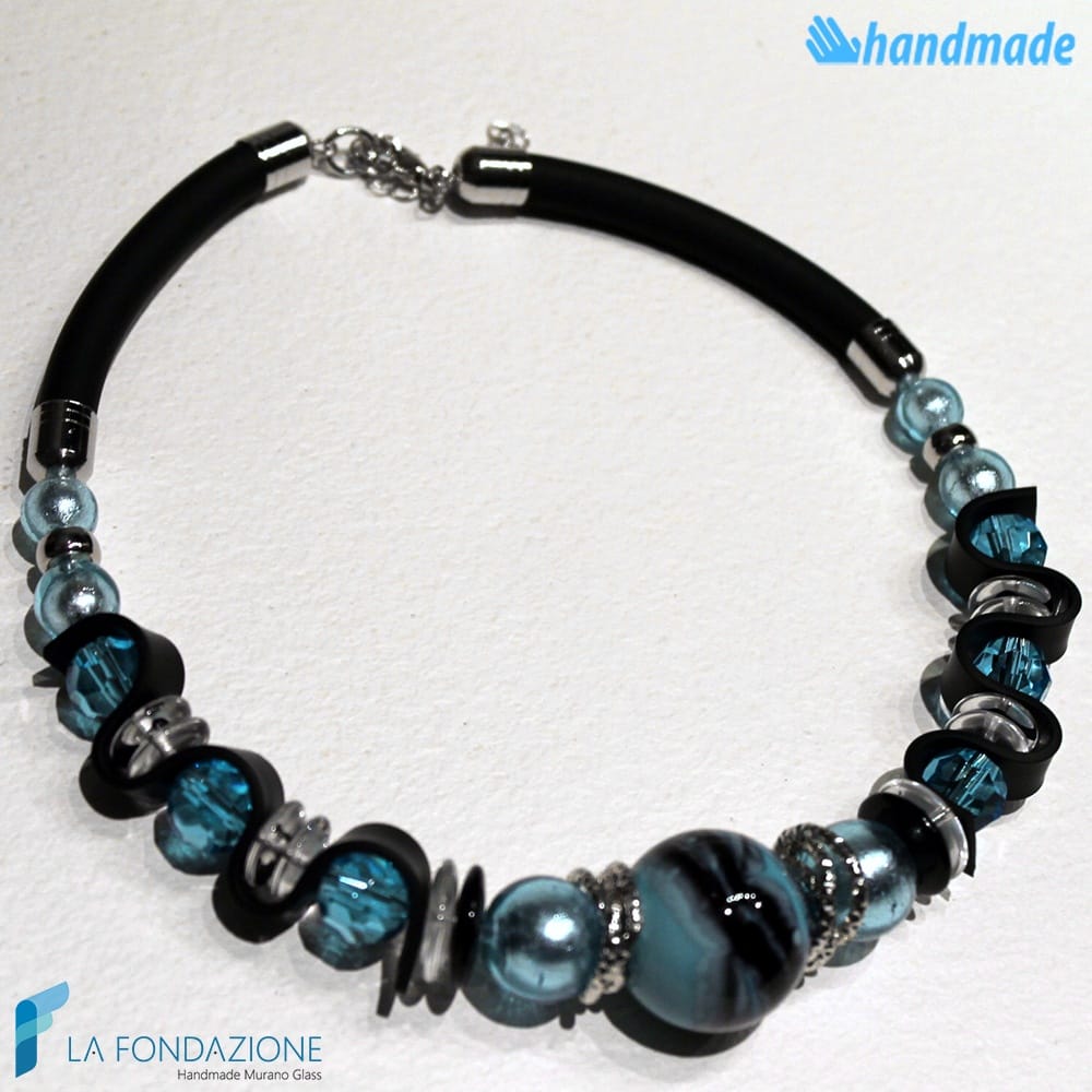Dolcevita Collar Necklace | COLL0072 | La Fondazione snc, view 4