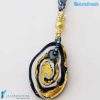 Stone Luxury Necklace | COLL0073 | La Fondazione snc, view 8