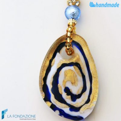 Stone Luxury Necklace | COLL0073 | La Fondazione snc, view 2