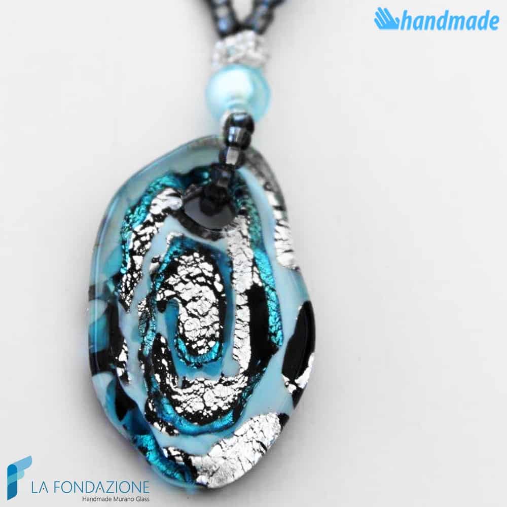 Collana Stone Luxury in vetro di Murano - COLL0073