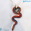 Serpico Snake Necklace | COLL0078 | La Fondazione snc, view 4