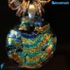 Collana Rete Silver Dicroico in vetro di Murano - COLL0079