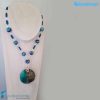 Phoenician Chalcedony Necklace | COLL0082 | La Fondazione snc, view 3