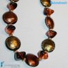 Collana Autunno Schissa in vetro di Murano - COLL0083