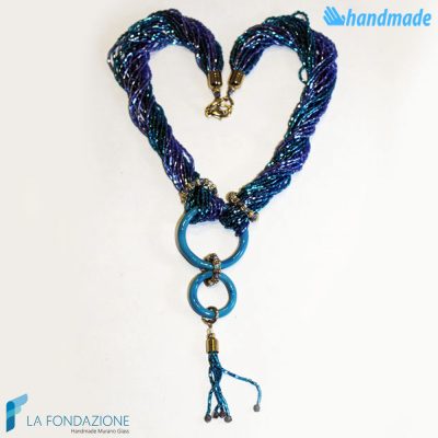 Collana Conteria Mariner in vetro di Murano - COLL0088