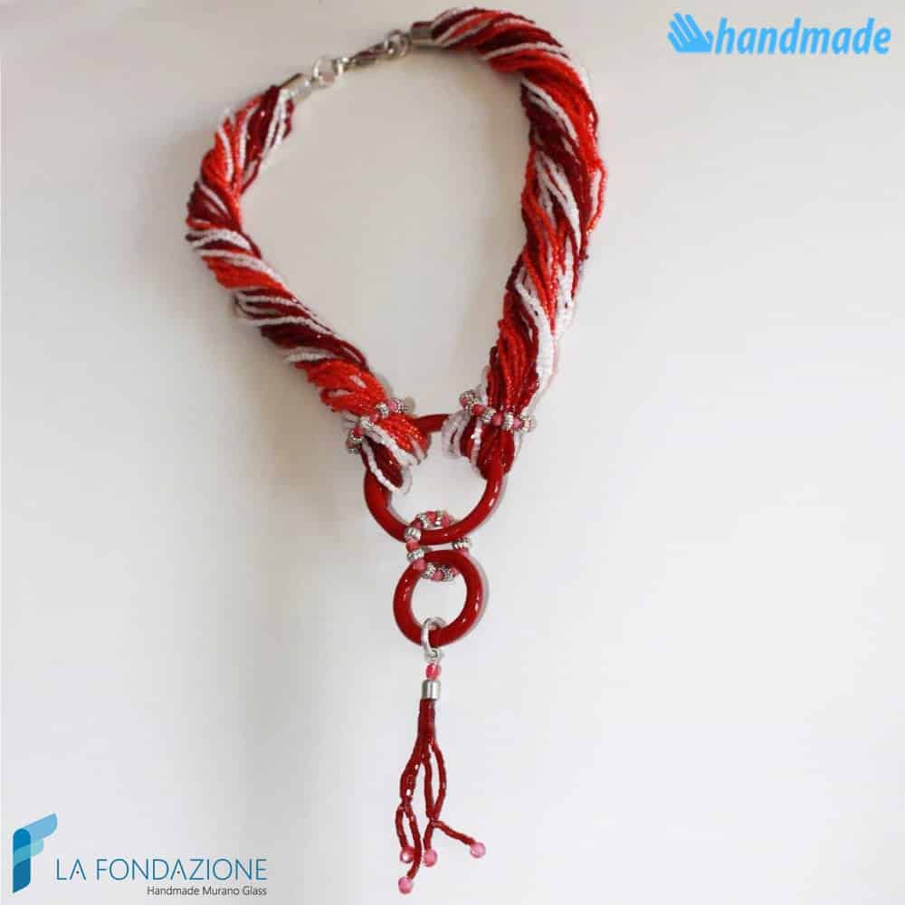 Collana Conteria Mariner in vetro di Murano - COLL0088