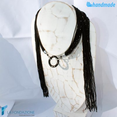 Collana Sciarpina Conteria Cerchio - COLL0090