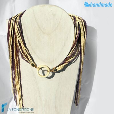 Sciarpina Conteria Circle Necklace | COLL0090 | La Fondazione snc