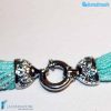 Torchon necklace 48 strands Polished with silver -  La Fondazione snc - COLL0092