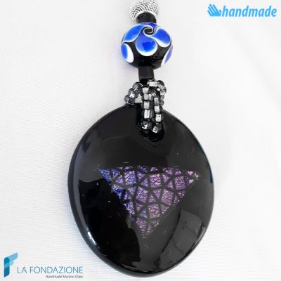 Collana Estrusa in vetro di Murano - COLL0094