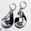 Silver Sparkling Drop Earrings - La Fondazione snc - EARRINGSC0006