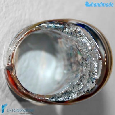 Broken Silver Murrina Ring with Aventurine | La Fondazione snc