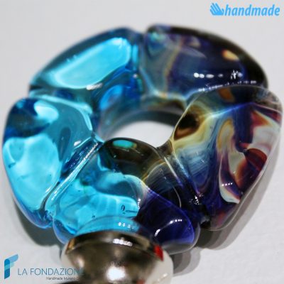 Flower bottle cap made in Murano glass - CAPS0001