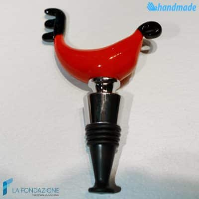 Bottle cap Gondola made in Murano glass - CAPS0003