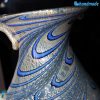 Caraffa Pavone blu in vetro di Murano - GOTI0039