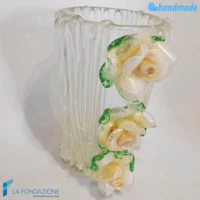 Vaso Fiore in vetro di Murano - GOTI0043