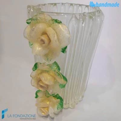 Vaso Fiore in vetro di Murano - GOTI0043
