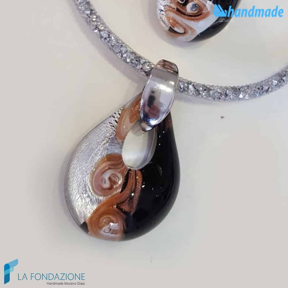 Vortex Parure with ring and pendant - PARU0029