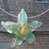Parure Stella Marina con collier e anello in vetro di Murano - PARU0042