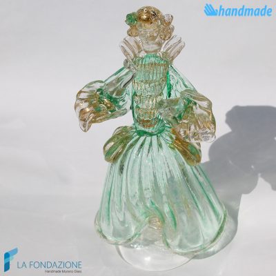 Dama veneziana in vetro di Murano - SCUL004