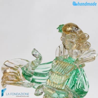 Dama veneziana in vetro di Murano - SCUL004