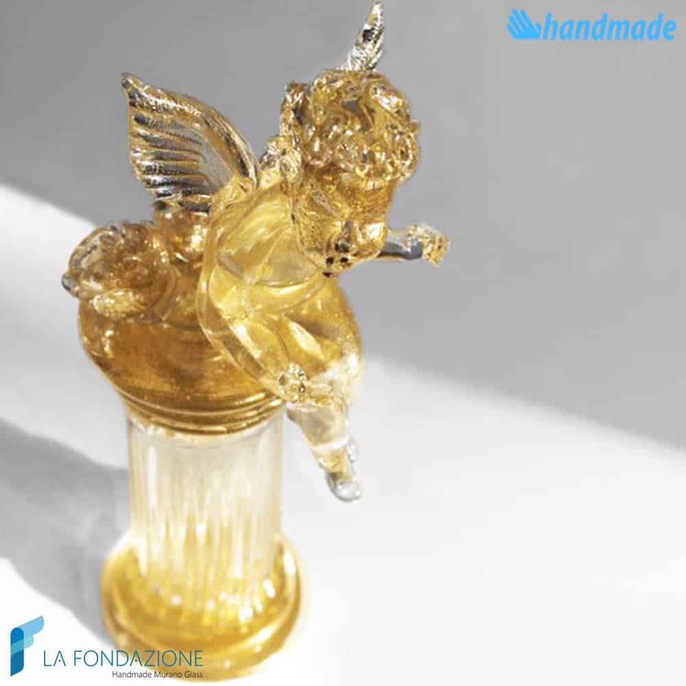 Putto Veneziano in vetro di Murano - SCUL008