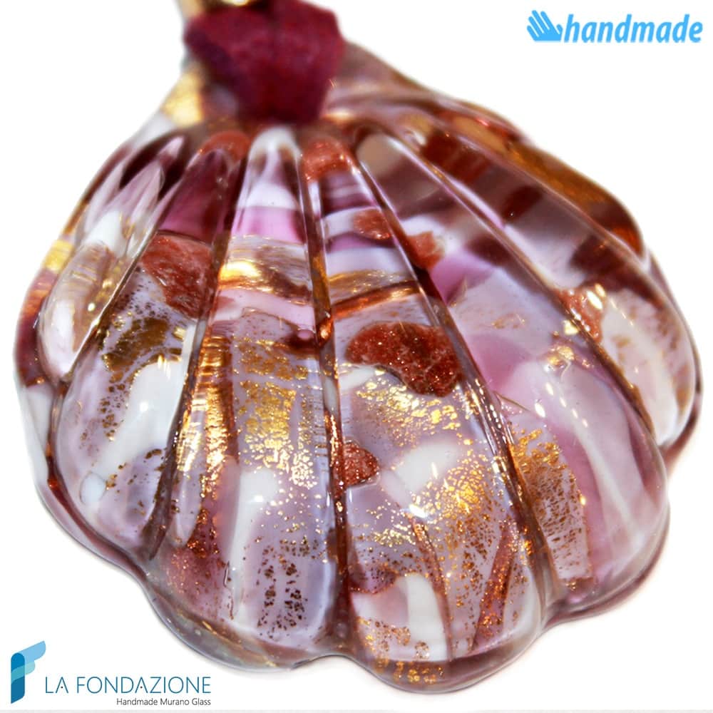 Pendente Conchiglia in vetro di Murano - PEND0041
