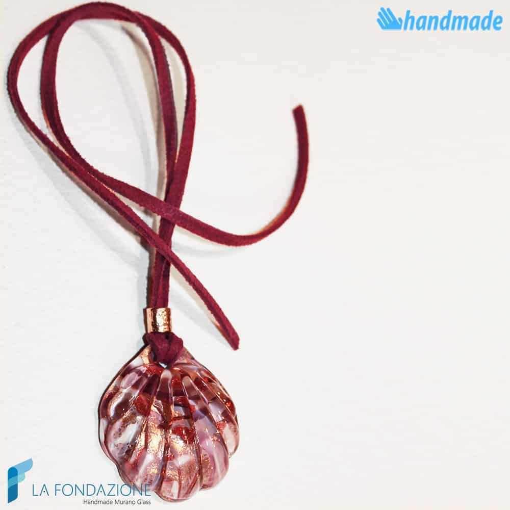 Pendente Conchiglia in vetro di Murano - PEND0041