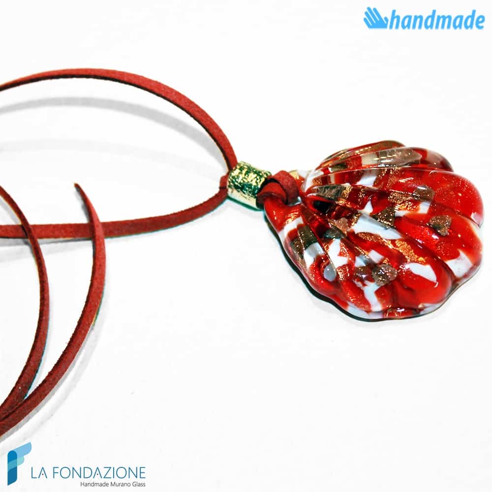 Pendente Conchiglia in vetro di Murano - PEND0041