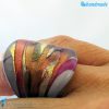 Lady - Band ring made in Murano glass - RINGS0101